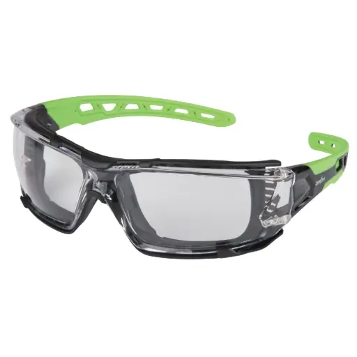[SDN710] LUNETTES DE SÉCURITÉ SÉRIE Z2500 AVEC JOINT EN MOUSSE, LENTILLE TRANSPARENT, ANTIBUÉE, ANSI Z87+/RÉPOND OU SURPASSE LA NORME CSA Z94.3 
