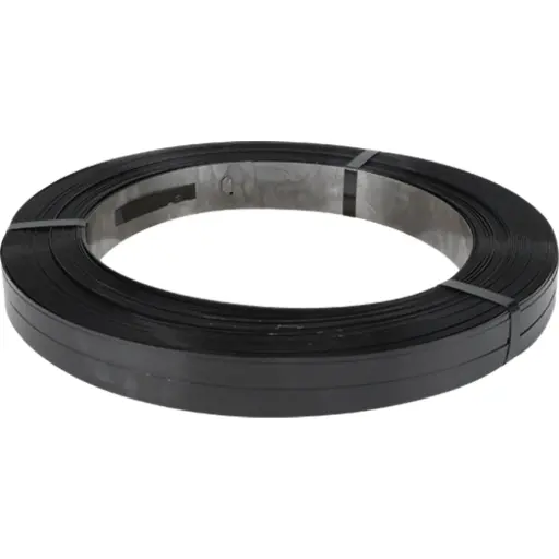 [PF406] FEUILLARD EN ACIER NOIR 3/4'' X 1960' 