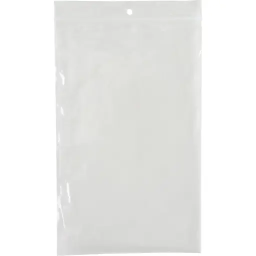 [PG391] POLY BAGS, RESEALABLE, 8” X 5”, 4 MIL PK 100