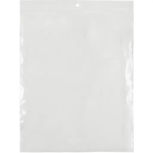 [PG393] SACS EN POLY, REFERMABLE, 10" X 8", 4 MILS - PQT 100