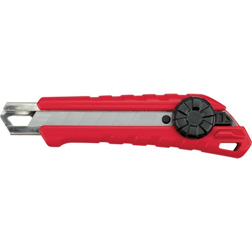 [PG194] MILWAUKEE 18 MM CARBIDE SNAP-OFF UTILITY KNIFE, RUBBER/PP GRIP